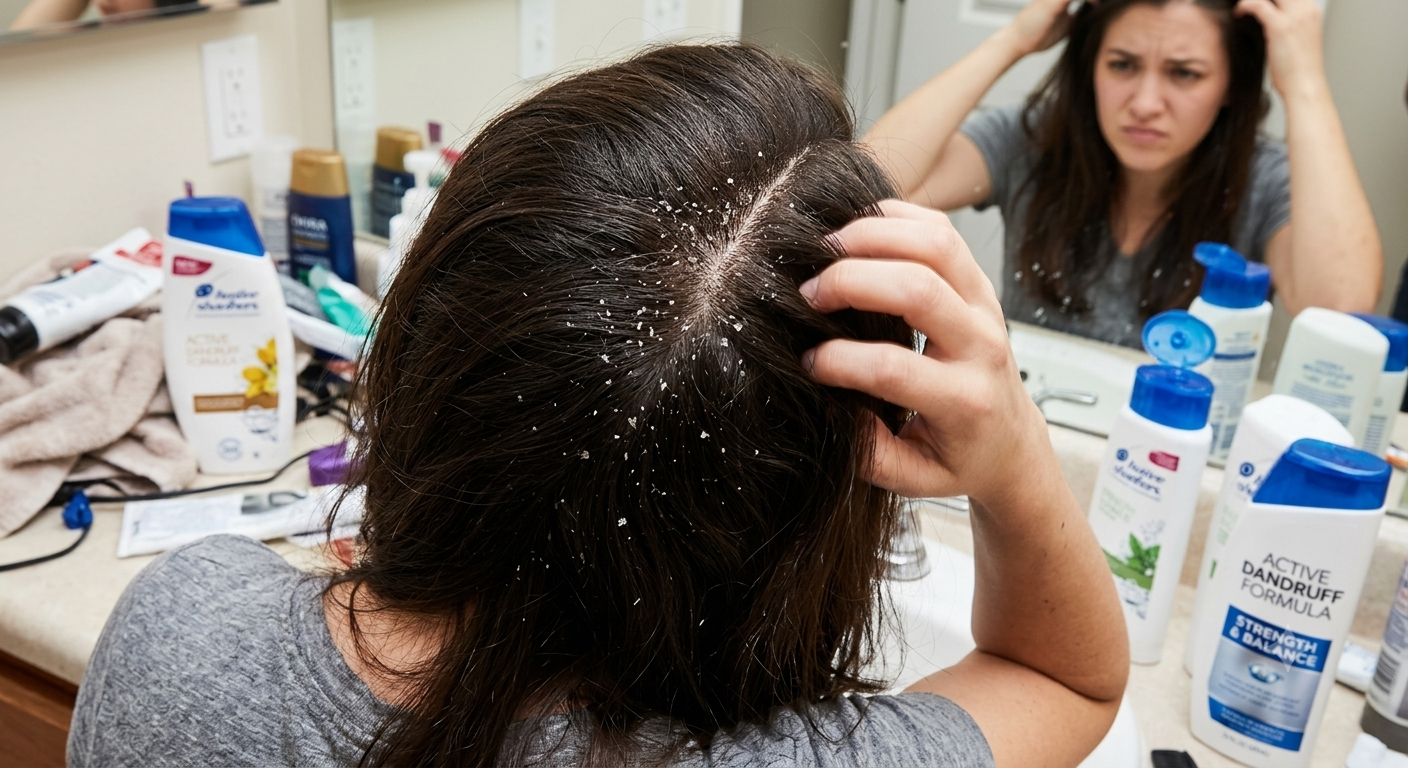 Hair before using Forganic
