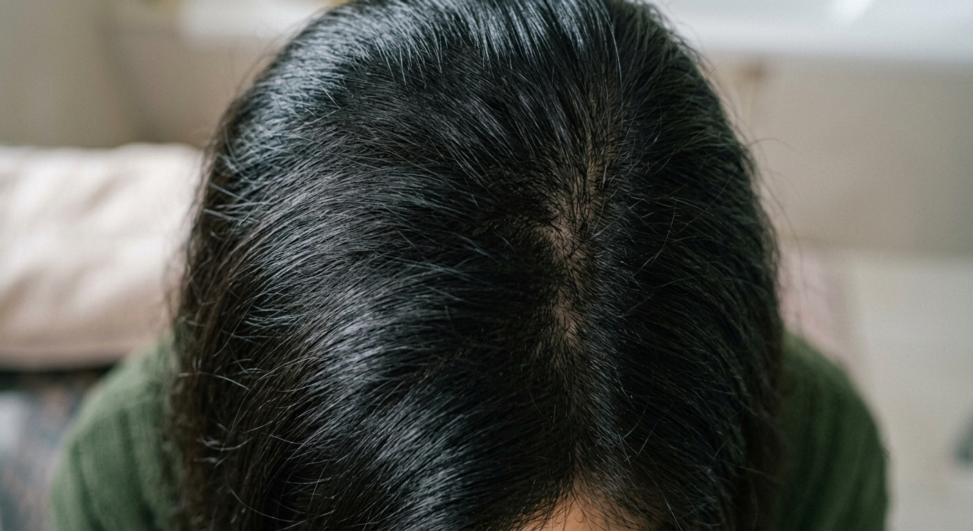Hair after using Forganic
